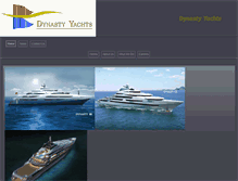 Tablet Screenshot of megayachtgroup.com